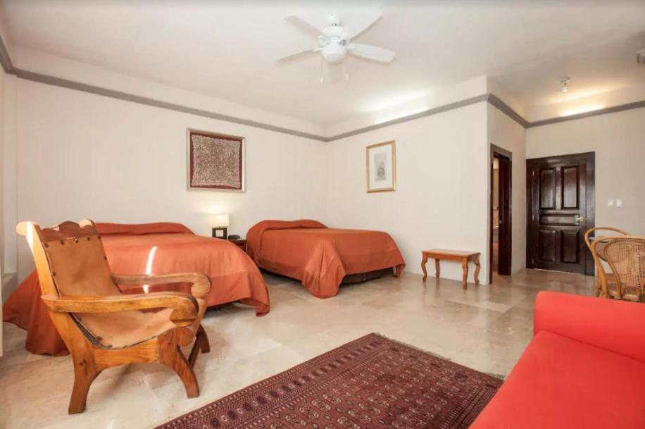 Двухместный (Номер с кроватью размера «queen-size») отеля Orchidelirium Casa Hotel & Salud Estética, Куэрнаваки