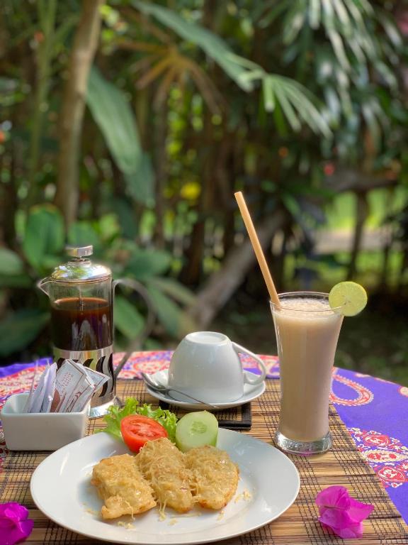 Двухместный (Номер Делюкс с видом на реку), Kukuh House Ubud