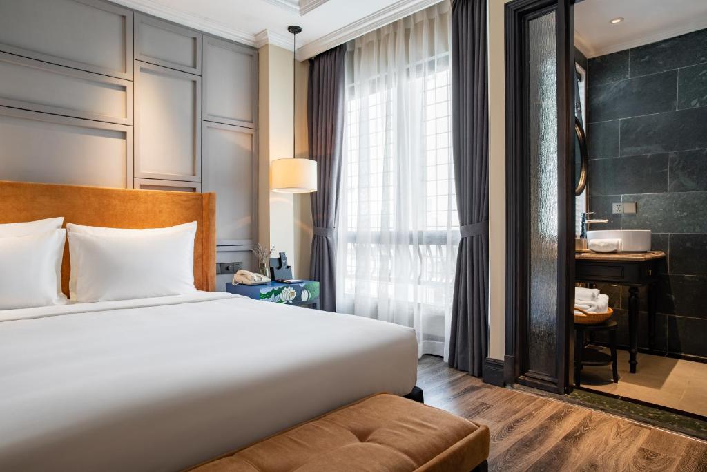 Двухместный (Двухместный номер Sol с 1 кроватью или 2 отдельными кроватями) отеля Solaria Hanoi Hotel, Ханой