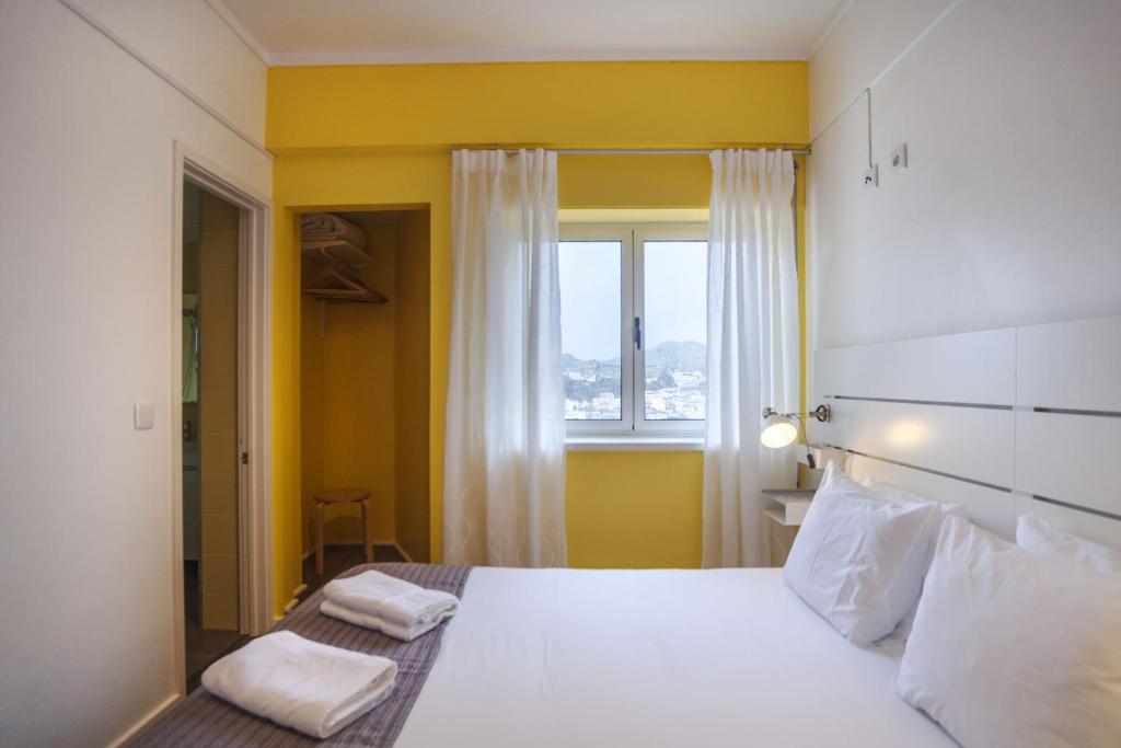 Двухместный (Двухместный номер с 1 кроватью или 2 отдельными кроватями, вид на город) гостевого дома Atlantic Home Azores, Понта-Делгада