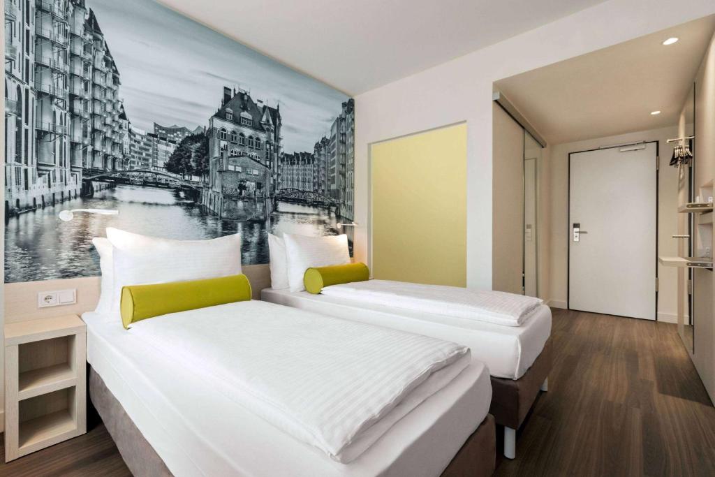 Двухместный (Двухместный номер с 1 кроватью - Для некурящих) отеля Super 8 by Wyndham Hamburg Mitte, Гамбург