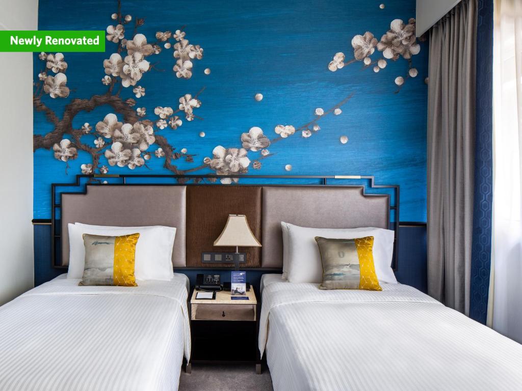 Двухместный (Фирменный двухместный номер с 2 отдельными кроватями) отеля Copthorne King's Hotel, Сингапур (город)