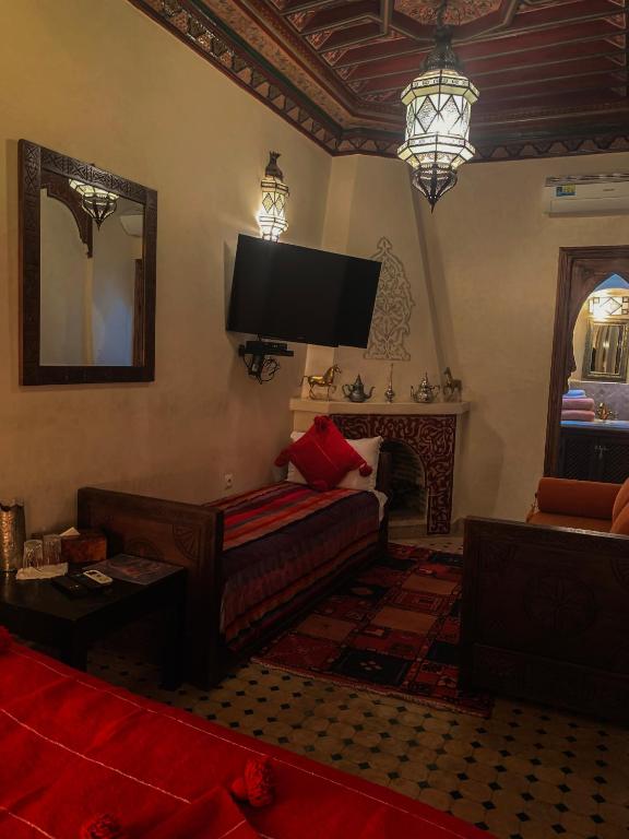 Трехместный (Трехместный номер с окном), Riad Ghali & SPA