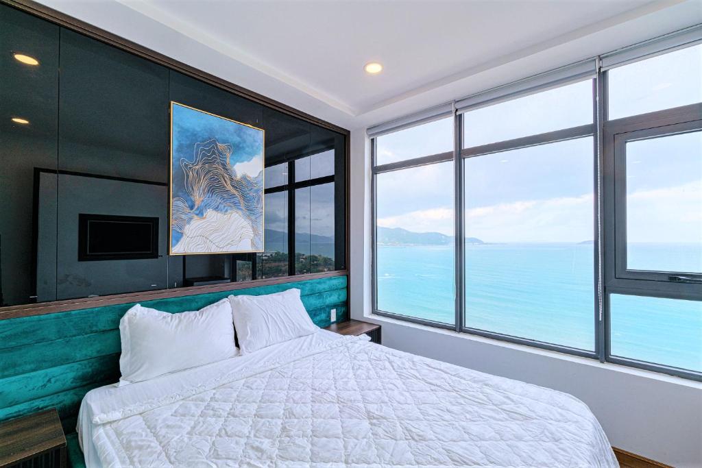 Апартаменты (Апартаменты «Премиум» с 3 спальнями и видом на океан), iSeaview Nha Trang Beach Apartment