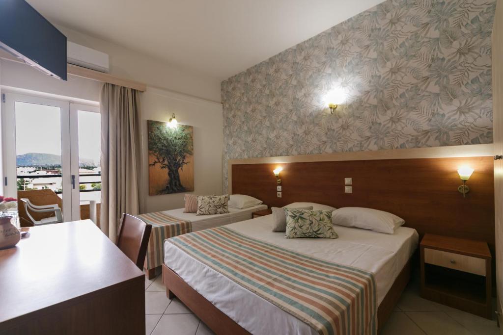 Двухместный (Стандартный двухместный номер с 1 кроватью) отеля Erato Hotel, Коккини-Хани