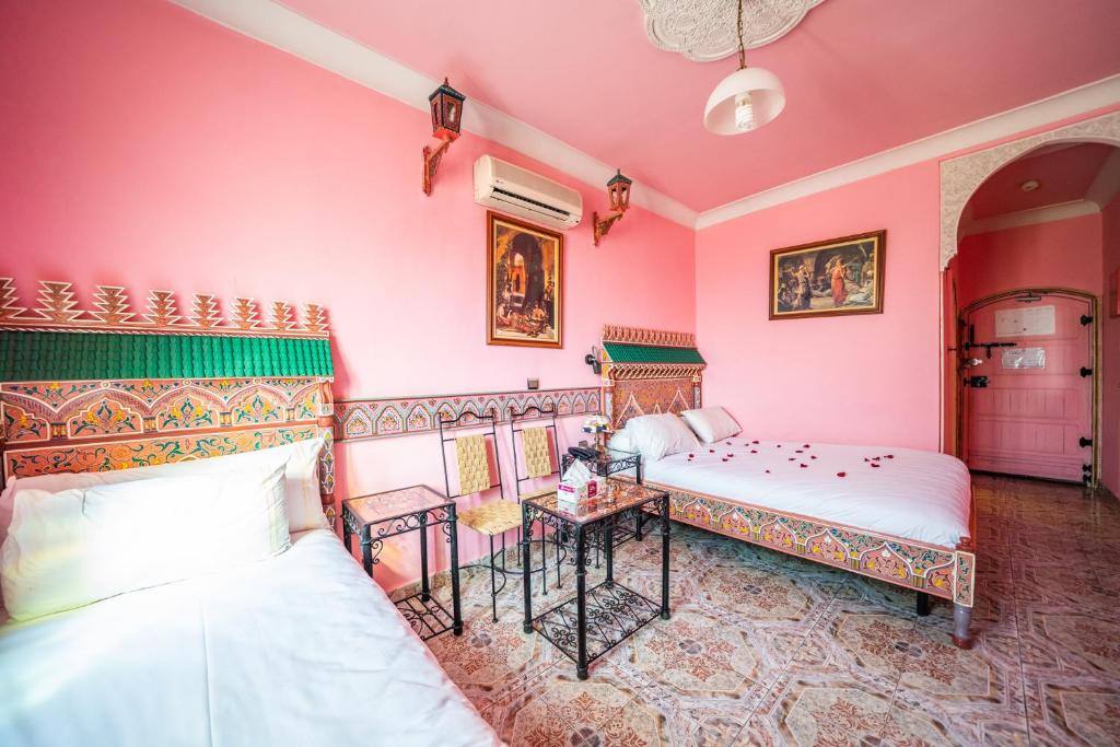 Двухместный (Двухместный номер с 1 кроватью или 2 отдельными кроватями) отеля Moroccan House, Марракеш