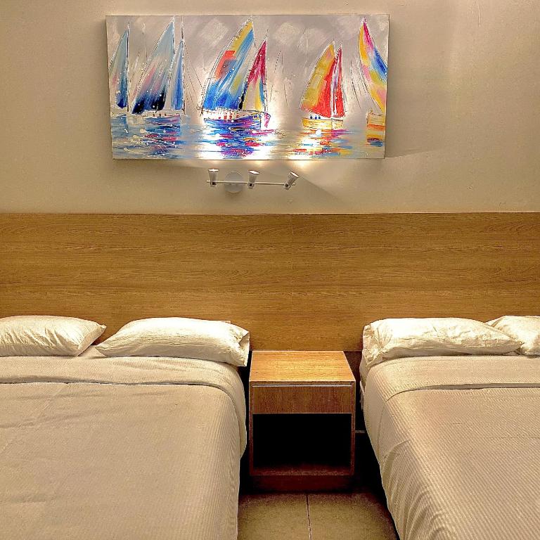 Двухместный (Двухместный номер с 2 двуспальными кроватями) отеля Bonito Express, Сьюдад-Вальес