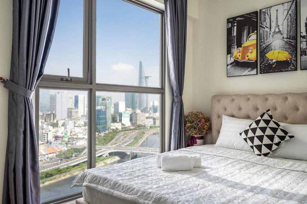 Апартаменты (Апартаменты с 3 спальнями), MILLENIUM SAIGON RIVERSIDE with BITEXCO VIEW