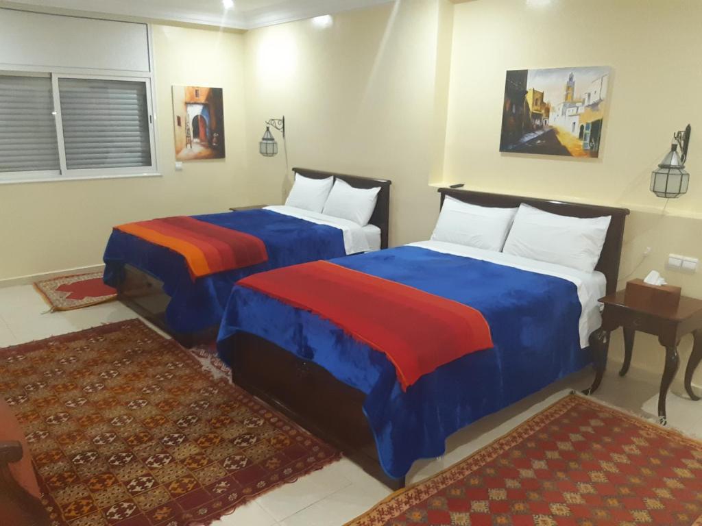 Двухместный (Двухместный номер с 1 кроватью или 2 отдельными кроватями и видом на бассейн) отеля Riad TANJIL, Касабланка