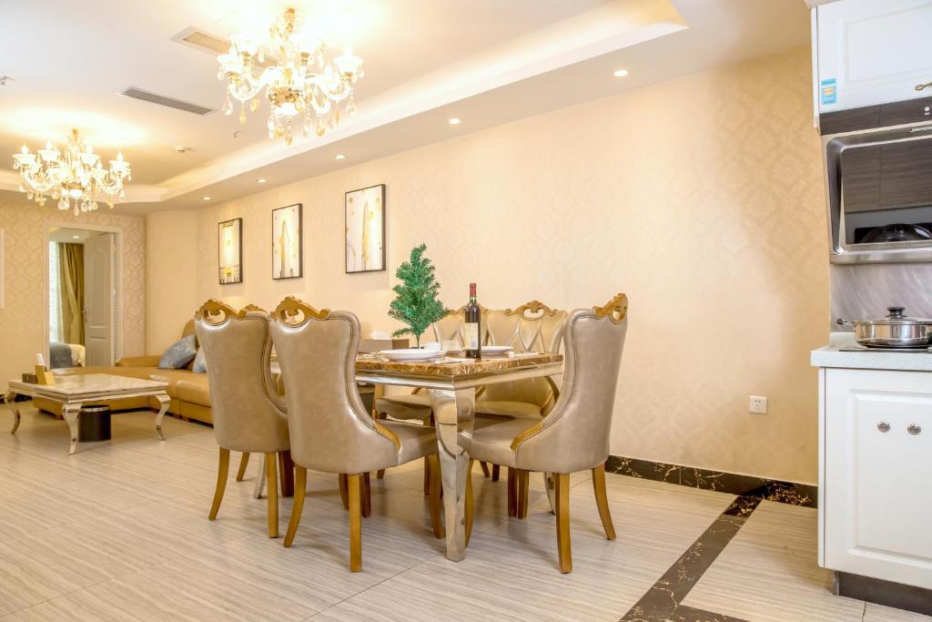 Апартаменты (Улучшенные апартаменты с 3 спальнями), Guangzhou Pengman Apartment Zhengjia Huanshi Branch