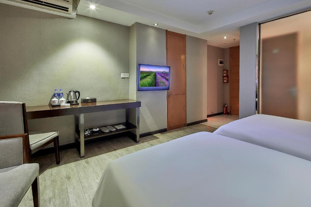 Двухместный (Business Twin Room (Main force)), Yingshang Hotel - Guangzhou Liying Branch