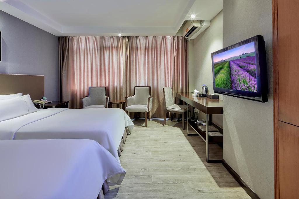 Двухместный (Business Twin Room (Main force)), Yingshang Hotel - Guangzhou Liying Branch