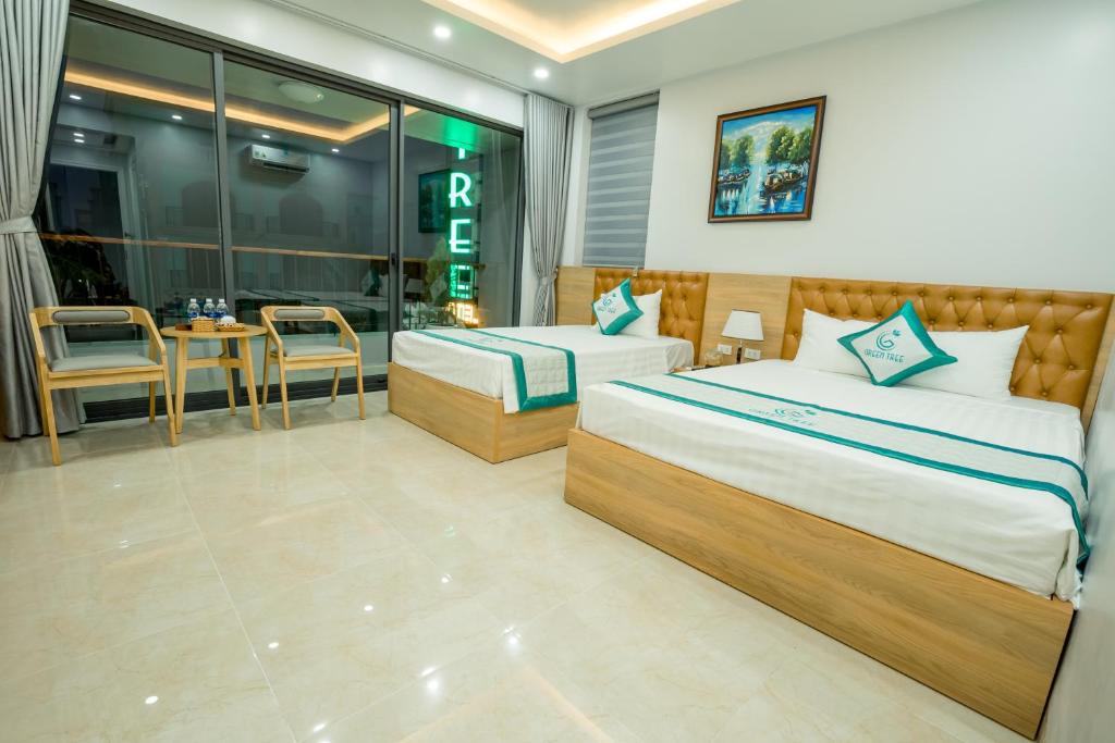 Трехместный (Трехместный номер) отеля Green Tree Hotel Phú Quốc, Дуонг-Донг