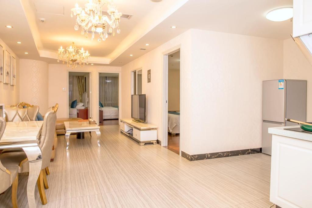 Апартаменты (Апартаменты Делюкс с 3 спальнями), Guangzhou Pengman Apartment Zhengjia Huanshi Branch