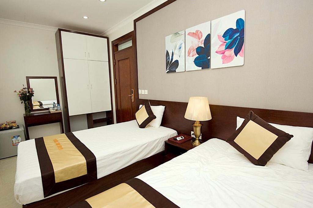 Двухместный (Двухместный номер с 2 отдельными кроватями) отеля Thăng Long Hotel II, Халонг