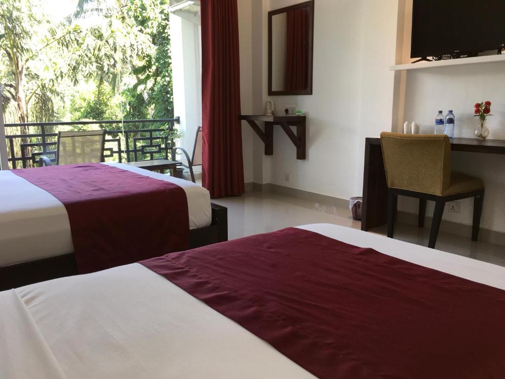 Трехместный (Riverfront Deluxe Triple Room), Kandy Rivers Edge Nature Resort