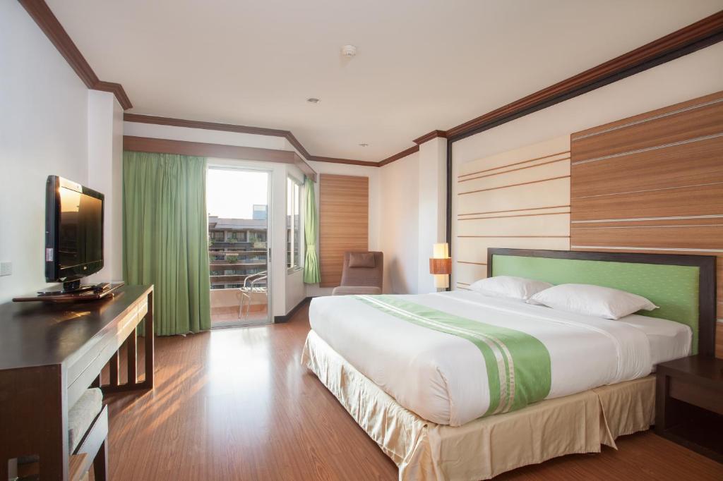 Двухместный (Двухместный номер Делюкс с 1 кроватью) отеля Areca Lodge, Паттайя