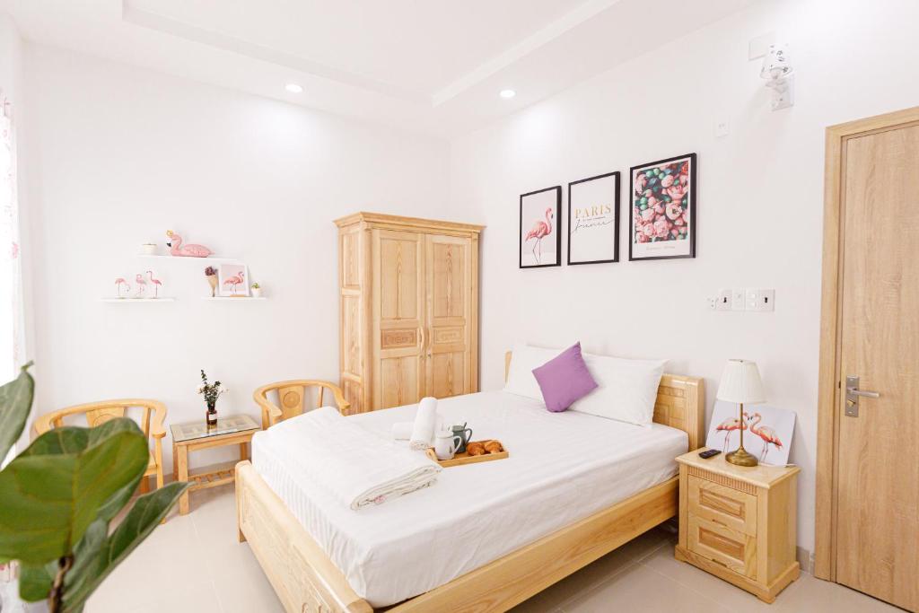 Студио (Номер-студио Делюкс с кроватью размера «queen-size») гостевого дома Moonlight Apartment with a terrace, Нячанг