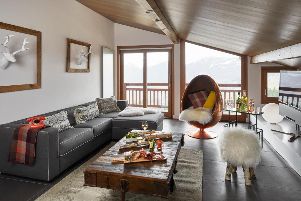 Апартаменты (Rooftop), Chalet Hôtel Alpen Valley