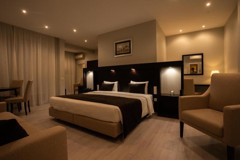 Двухместный (Двухместный номер с 1 кроватью и террасой) отеля Pao de Acucar Hotel, Порту