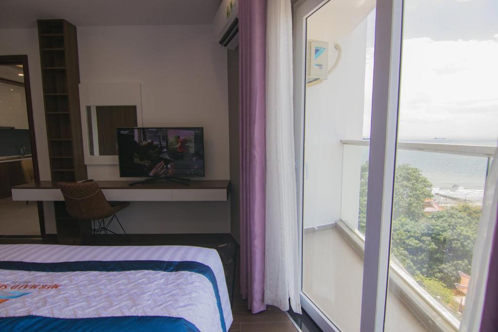 Апартаменты (Апартаменты с 1 спальней) отеля Mermaid Seaside Hotel, Вунгтау