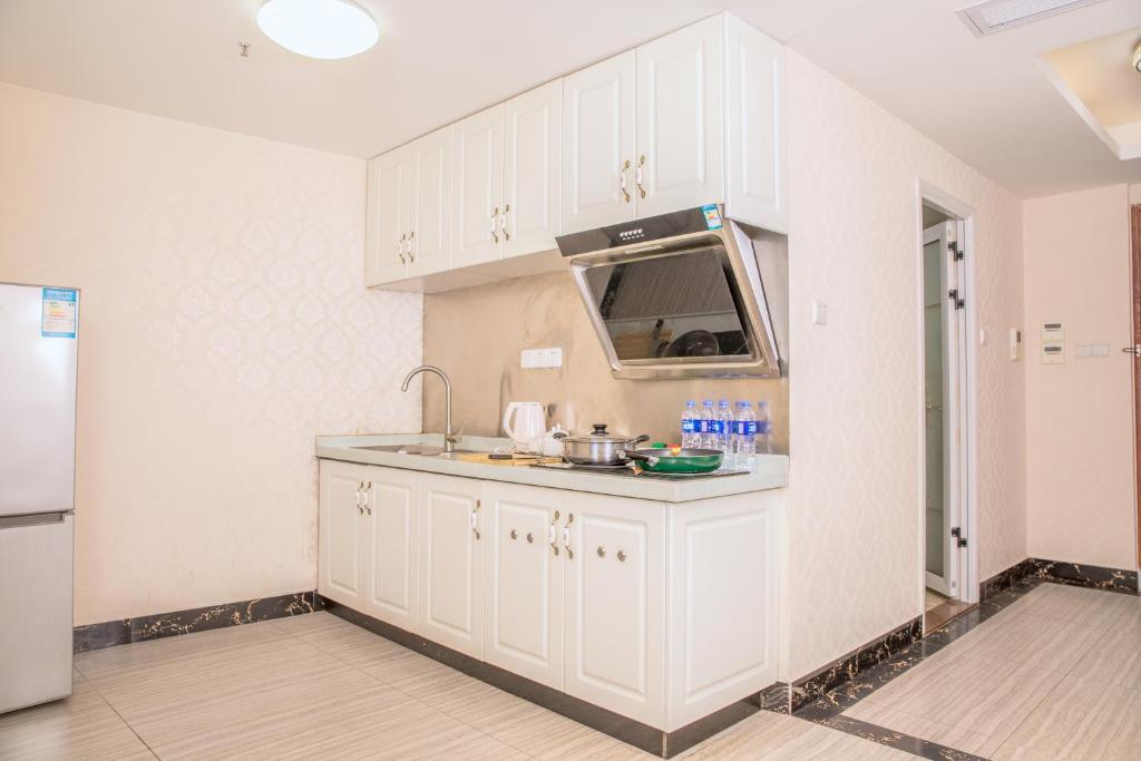 Апартаменты (Апартаменты Делюкс с 3 спальнями), Guangzhou Boman Apartment Zhengjia Huanshi Branch