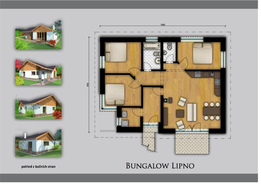 Вилла (Вилла с 3 спальнями), Вилла Lipnotip