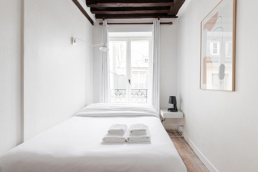 Студио (Номер-студио (для 2 взрослых) — Бобур) апартамента Appartement Vertus, Париж