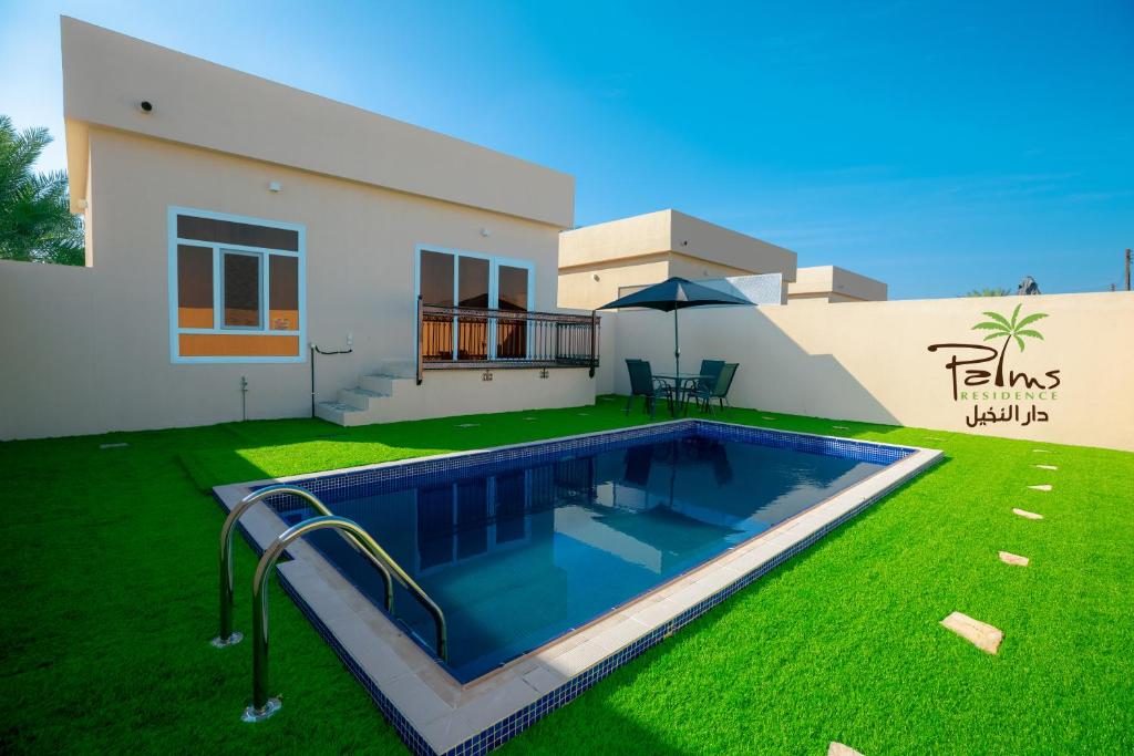 Апартаменты (Апартаменты с видом на бассейн) отеля Palms Residence Inn دار النخيل, Низва