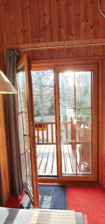 Двухместный (Double Room with Balcony Log House), Pension Forsthaus Georgshöhe