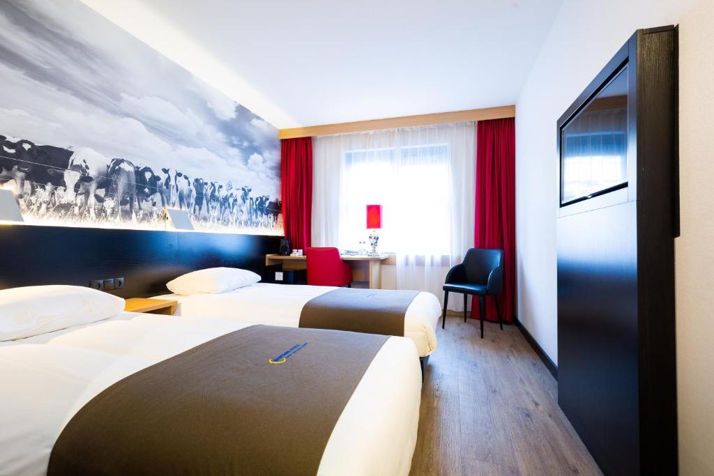 Двухместный (Двухместный номер «Комфорт» с 2 отдельными кроватями) отеля Bastion Hotel Den Haag Rijswijk, Гаага