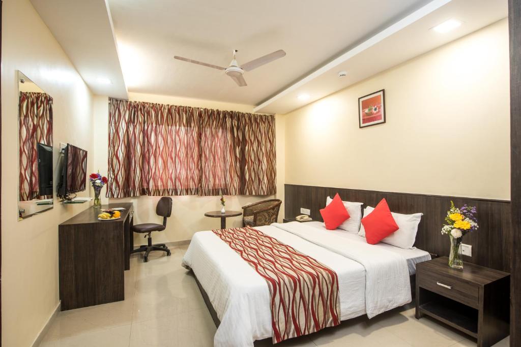 Двухместный (Номер Делюкс) отеля Hotel City Point, Мумбай