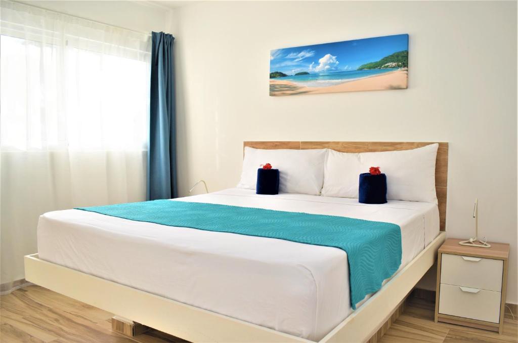 Апартаменты (Двухместный номер с 1 кроватью и видом на горы) отеля Tropical Casa Laguna, Кабарете