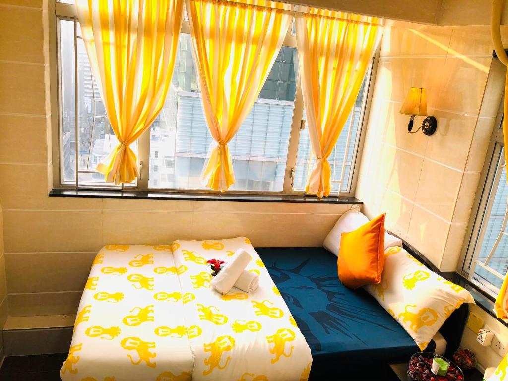 Двухместный (Двухместный номер Делюкс с 1 кроватью) хостела Delta Deluxe Hostel, Гонконг (город)