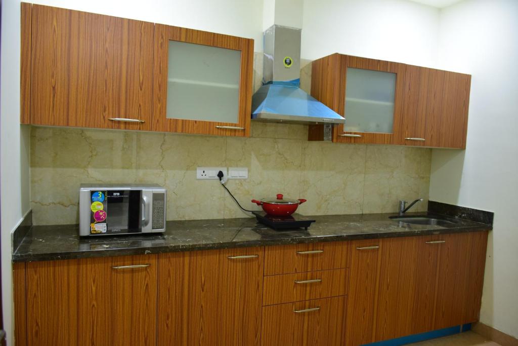 Студио (Семейный номер-студио), When In Gurgaon - Service Apartments