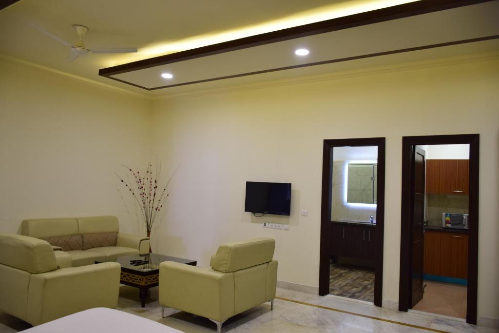 Студио (Семейный номер-студио), When In Gurgaon - Service Apartments