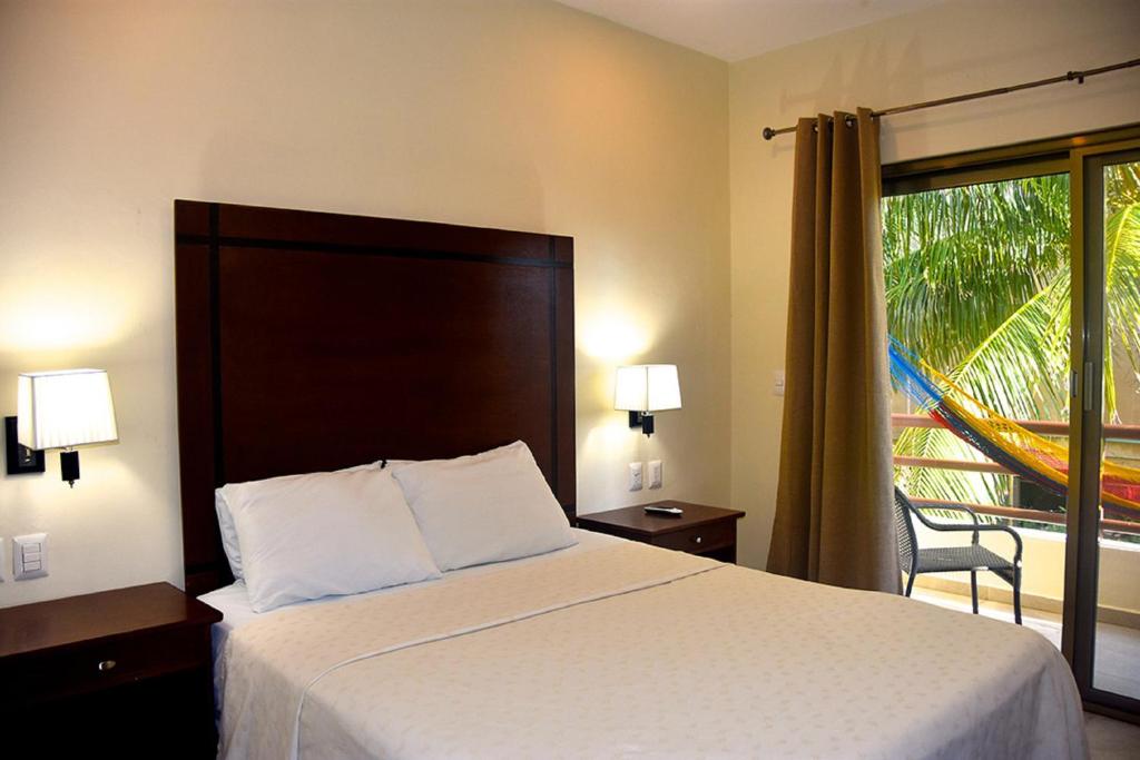 Двухместный (Бюджетный номер) отеля Hotel Playa La Media Luna, Исла-Мухерес