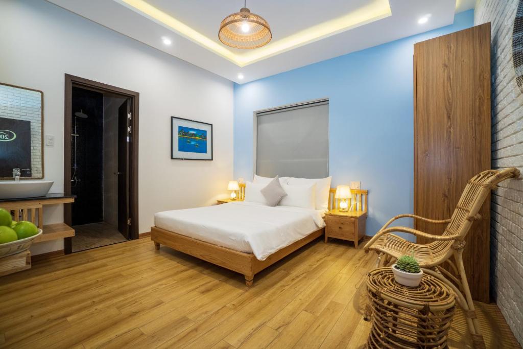 Двухместный (Улучшенный двухместный номер с 1 кроватью) виллы Hoi An Gravel Pool Villa & Spa, Хойан