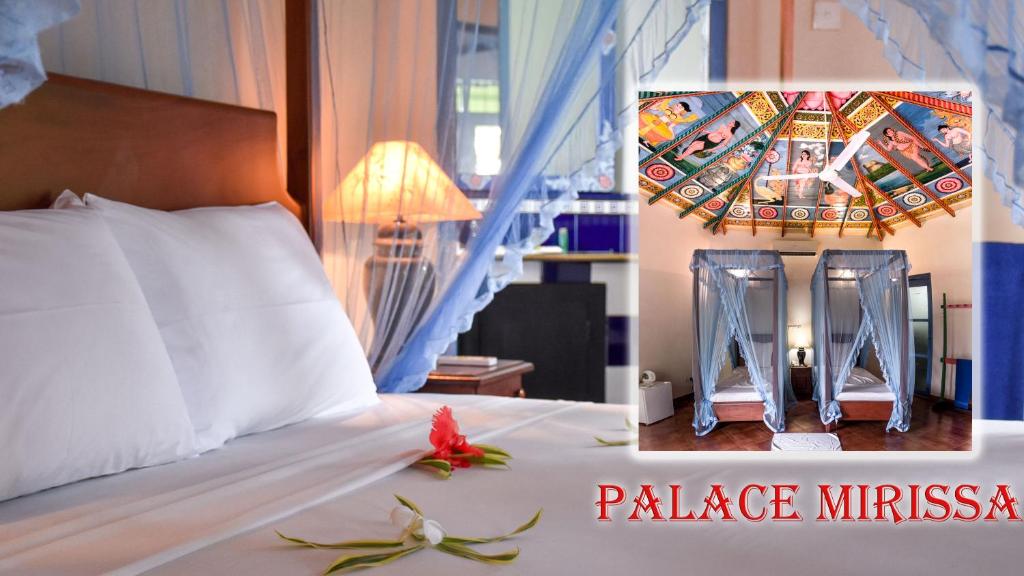 Двухместный (Стандартный двухместный номер с 2 отдельными кроватями и видом на море) отеля Palace Mirissa, Мирисса