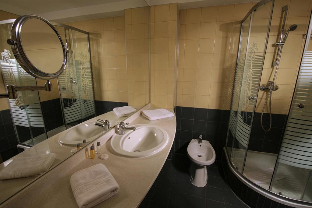 Двухместный (Двухместный номер с 2 отдельными кроватями) отеля Reghina Blue Hotel, Тимишоара