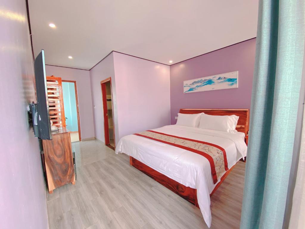Двухместный (Стандартный двухместный номер с 1 кроватью) отеля Junlan Hotel, Сиануквиль