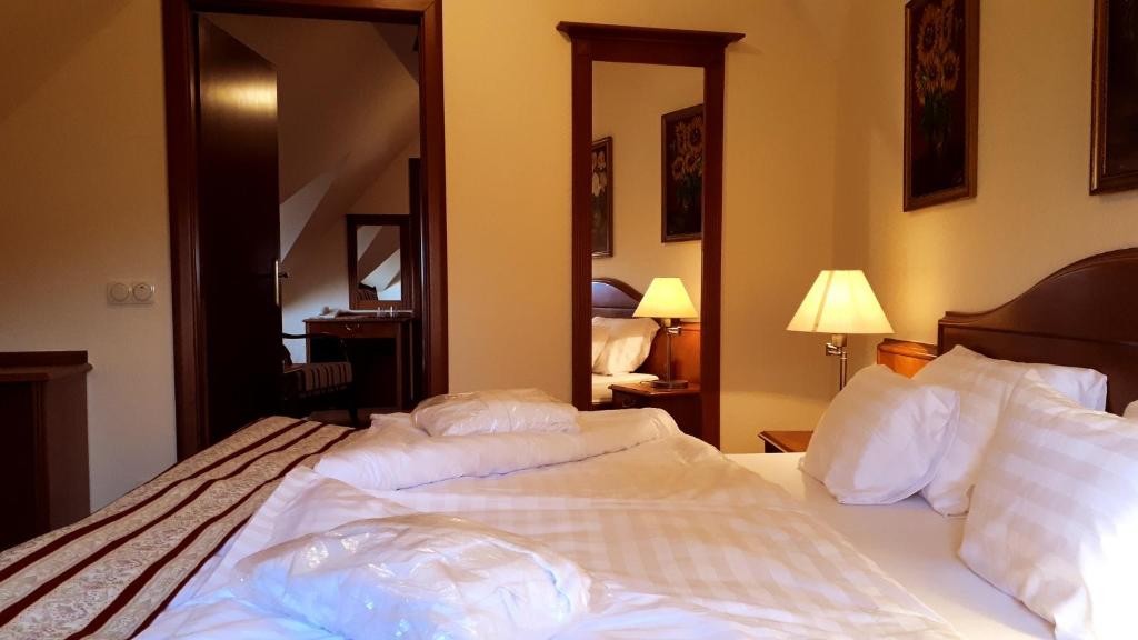 Двухместный (Двухместный номер эконом-класса с 2 отдельными кроватями) отеля Hotel Sante, Хевиз
