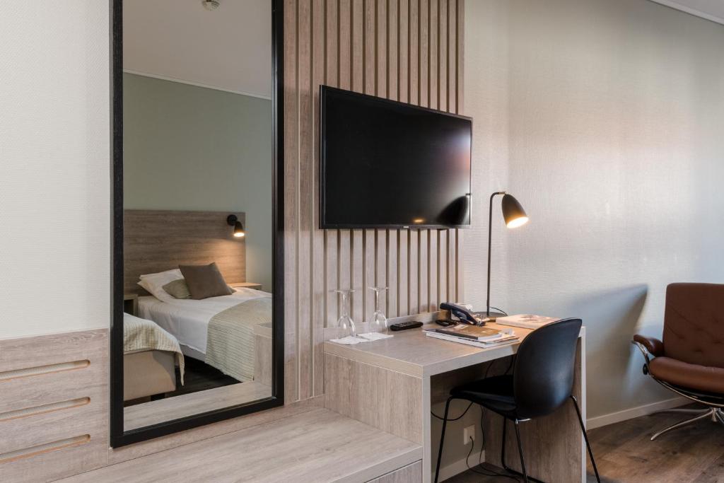 Двухместный (Двухместный номер с 1 кроватью или 2 отдельными кроватями) отеля Grand Hotel Egersund, Егерсунд