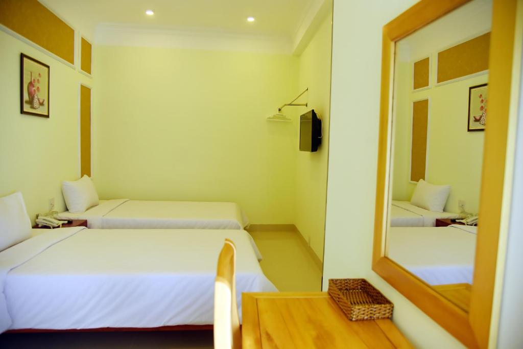 Двухместный (Двухместный номер с 2 отдельными кроватями) отеля Ly Ky Hotel, Куинён