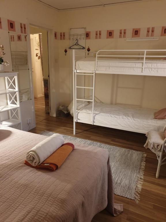 Трехместный (Трехместный номер с общей ванной комнатой) отеля Gällivare Bed & Breakfast, Елливаре