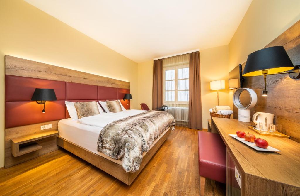 Двухместный (Небольшой двухместный номер с 1 кроватью и доступом в термальный спа-центр) отеля Thermenvilla Gutenbrunn, Баден