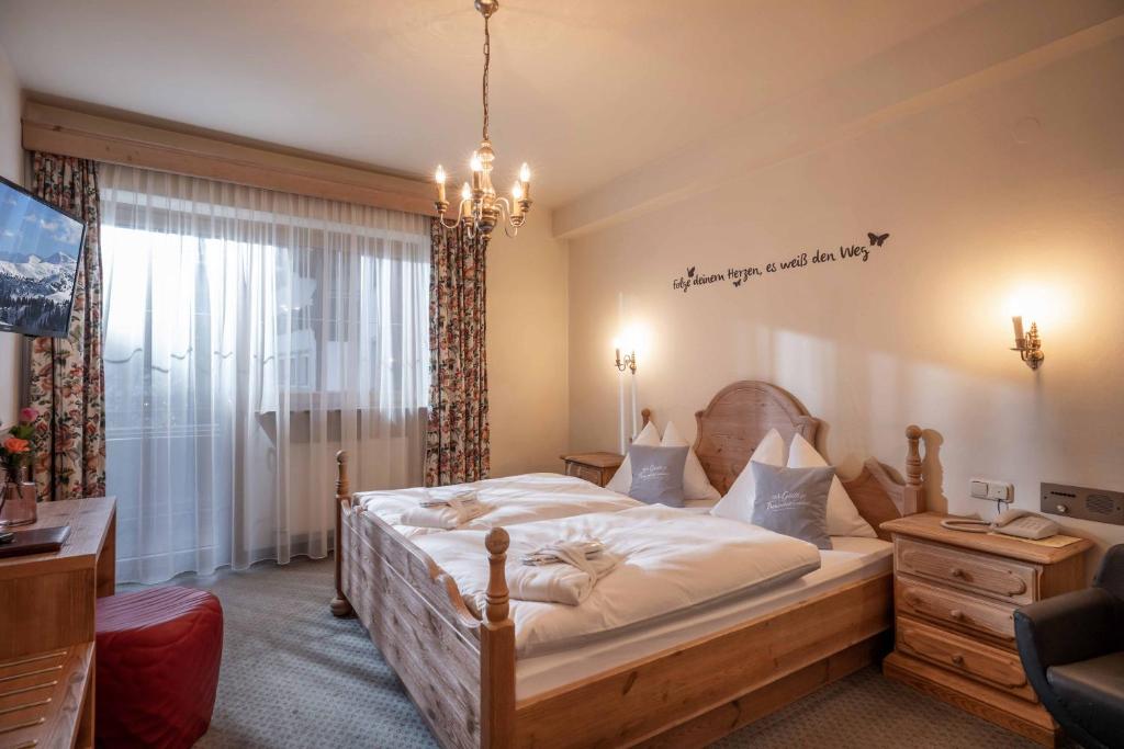 Двухместный (Стандартный двухместный номер с 1 кроватью) отеля Hotel Jakobwirt, Альпбах