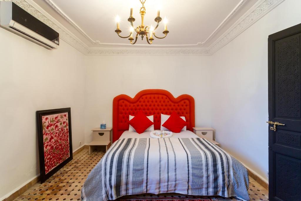 Двухместный (Улучшенный двухместный номер с 1 кроватью) гостевого дома Villa Ayche, Марракеш