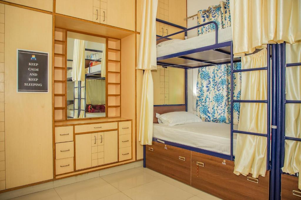 Номер (Кровать в общем 6-местном номере для мужчин и женщин), Hostel Karwaan Jaipur