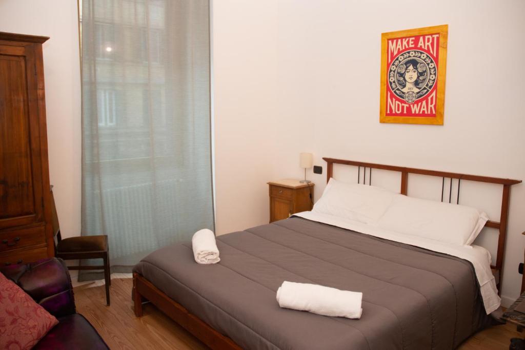 Двухместный (Двухместный номер Делюкс с 1 кроватью) гостевого дома Dillo Suites, Рим